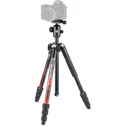 Manfrotto Tripod Element MII Aluminium Red MKELMII4RD-BH - 2